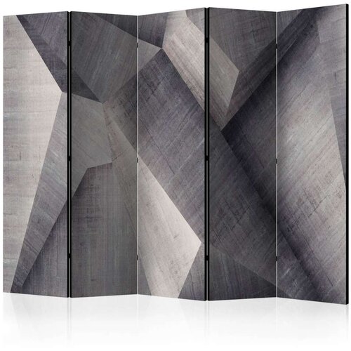  Paravan u 5 dijelova - Abstract concrete blocks II [Room Dividers] 225x172 Slike