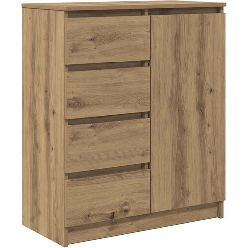  Komoda s ladicama Artisan hrast 71x35x84 cm izrađeno drvo Slike