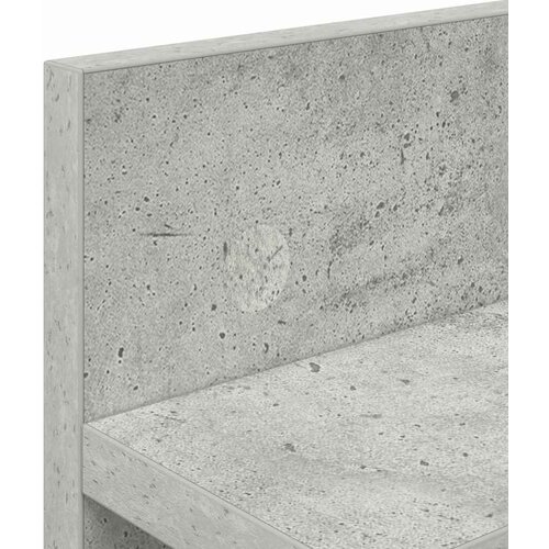  Vje&amp;scaron;alica za kapute na zidu Betonski sivi 60 x 10,5 x 18 cm Slike
