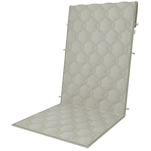 Doppler Podloga za sjedenje Fusion Slim 2716 (Bijele boje, Ležaljka s kotačima, 143 x 54 x 1 cm, Tkanje od mje&amp;scaron;avine pamuka i poliestera) Slike