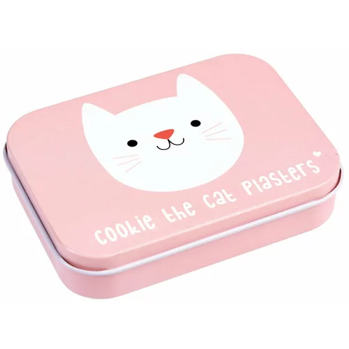 Rex London Ružičasta kutija za flastere Cookie the Cat