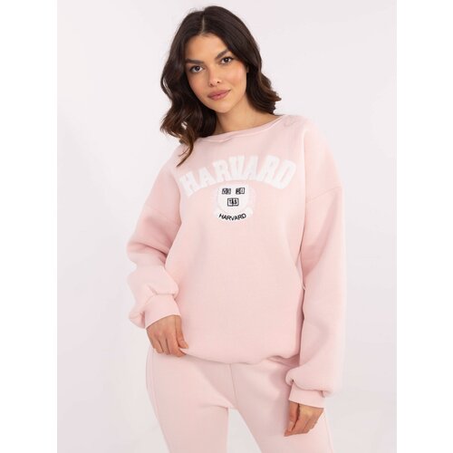 My Red Lips Sweatshirt-EM-BL-617-16.01X-light pink Slike