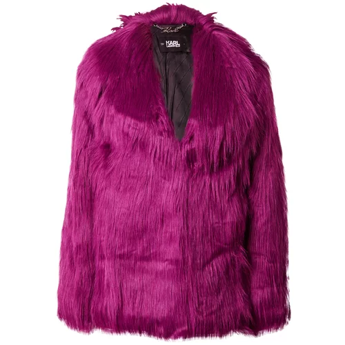 Karl Lagerfeld Zimska jakna temno roza