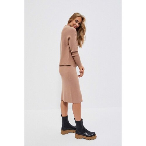 Moodo Pencil skirt - beige Cene