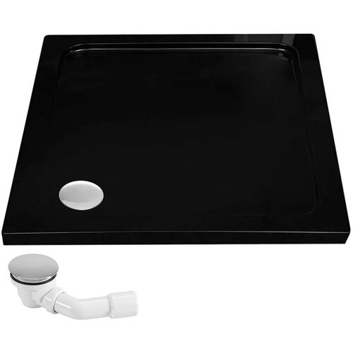 REA Bath REA TU&amp;Scaron; KADA SAVOY CRNI 80X80 Slike