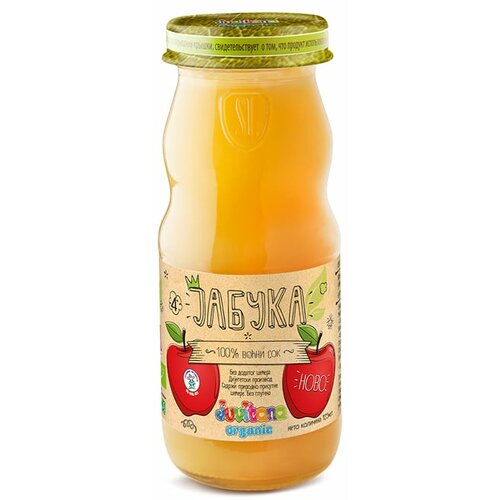 Juvitana bistri sok od jabuke organic 100% 4+ 125ml Slike