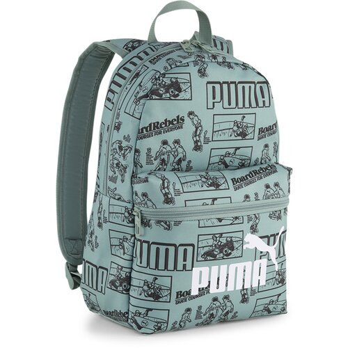 Puma Ranac za dečake Phase aop small, Zeleni Slike