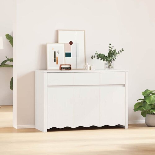  Kreveta Drammen Bijelo 114 x 43 x 75,5 cm Čvrsto borovo drvo Cijene