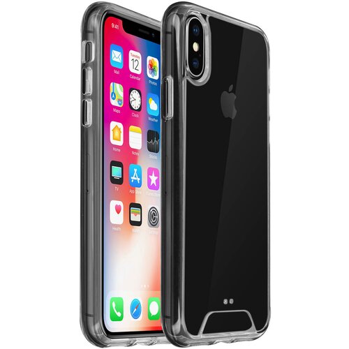 AVIZAR Trda torbica Contour Bumper, zbirka Crystal - ultra prozorna str. Apple iPhone X in XS, (20616188) Slike
