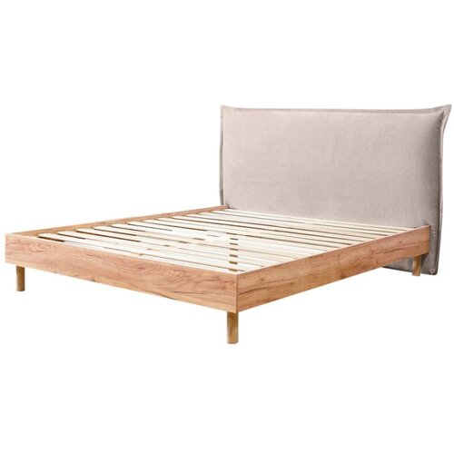 Bobochic Paris Bež/u prirodnoj boji bračni krevet s podnicom 180x200 cm Charlie &amp;ndash; Slike