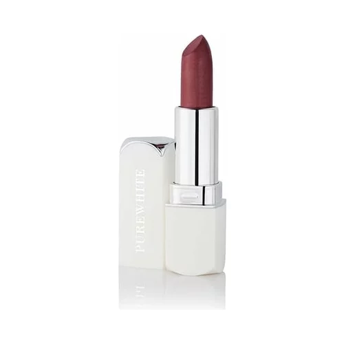 Pure White Cosmetics purely inviting satin cream lipstick - deep plum