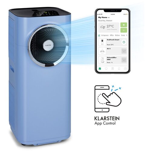 Klarstein Kraftwerk Smart 12K, klimatska naprava, 3 v 1, 12 000 BTU, upravljanje preko aplikacije, daljinski upravljalnik Cene