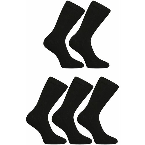 Nedeto 5PACK High Black Socks Slike