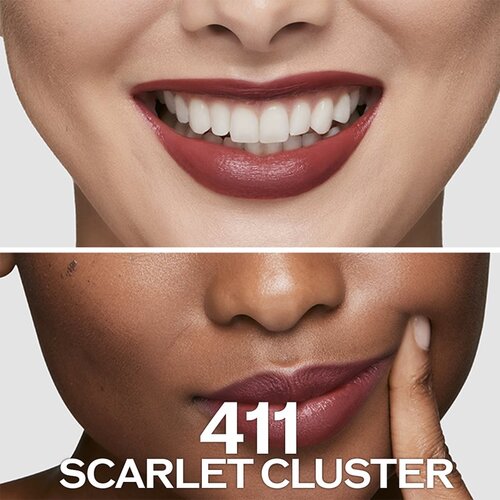 Shiseido Makeup Technosatin gel lipstick satenasta &amp;scaron;minka odtenek 411 Scarlet Cluster 4 g Slike