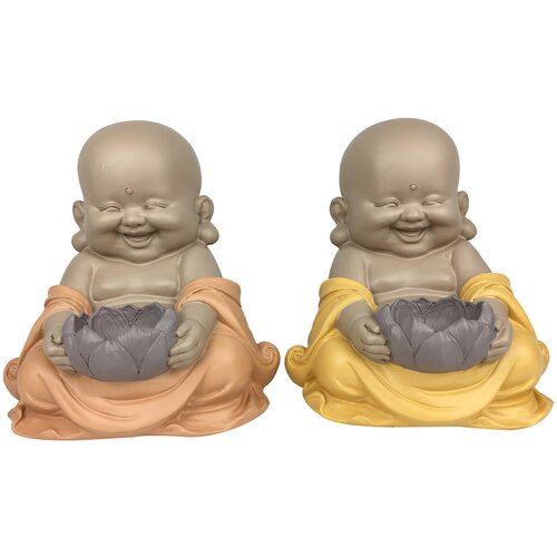 Signes Grimalt Svijećnjak Maitreya Buddha 2U Smeđa Cijene