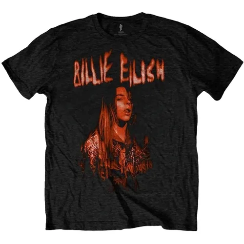 Billie Eilish Majica Spooky Logo Unisex Black XL