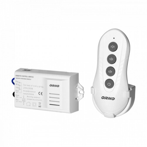 Orno Wireless programator rasvete 3-kanala sa daljinskim, max. 1000W OR-GB-447 Slike