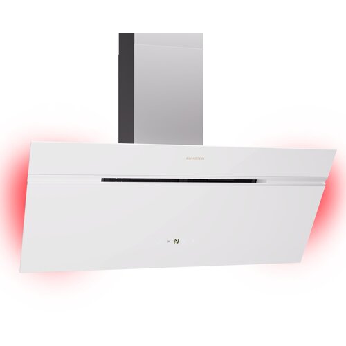 Klarstein Alina 3.0 90, kuhinjska napa, 60 cm, 324 m&amp;sup3;/h, LED zaslon, ambientalna osvetlitev, WiFi Slike