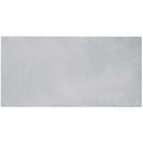  Faux Rabbit Fur Rug Olite Siva 100 x 200 cm Poliester Slike