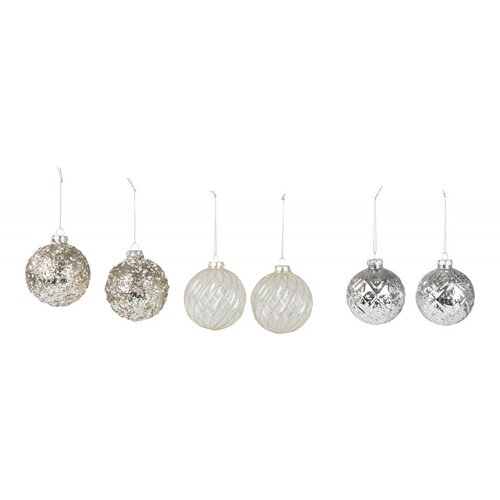 Olimp Sport Novogodišnje kuglice STAR 6kom/p više vrsta Cene