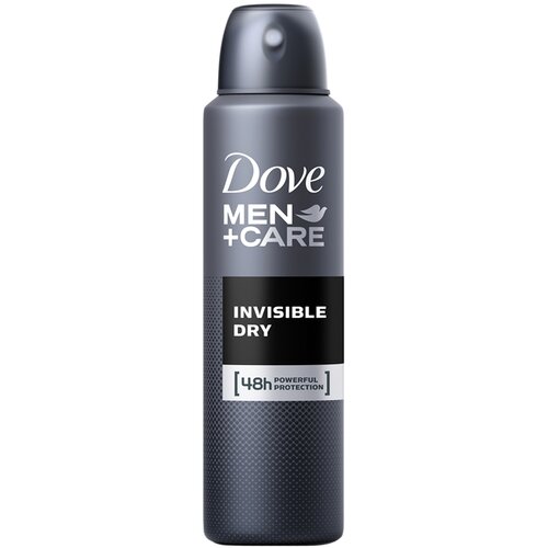 Dove invisible Dry Muški dezodorans u spreju, 150ml Slike