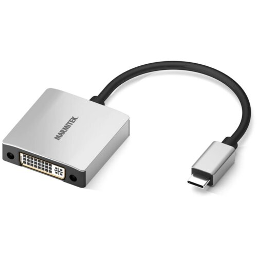 Marmitek USB-C&amp;reg; adapter [1x USB-C&amp;reg; - 1x DVI] USB-C / DVI Adapter 0.15 m, (20429968) Slike