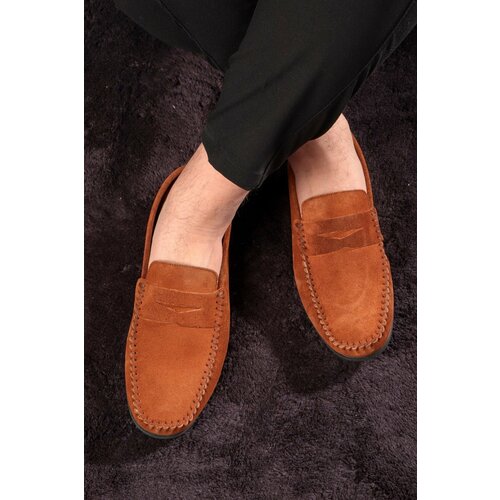 Ducavelli Naran Genuine Leather Men's Casual Shoes, Loafers, Lightweight Shoes, Suede Shoes. Slike