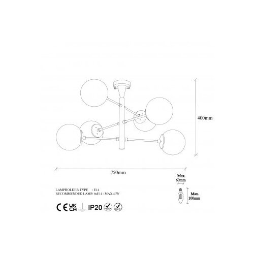 Opviq Arge 10173 Luster Slike