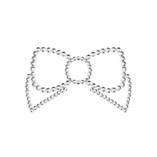 Bijoux Indiscrets Okraski za bradavičke Mimi Bow srebrni Cene