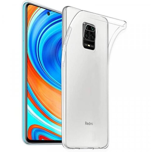 Ultra tanek silikonski ovitek za Xiaomi Redmi Note 9 - prozoren Slike
