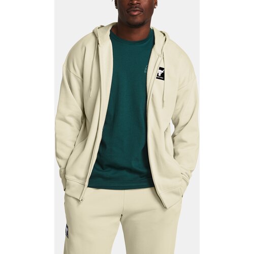 Under Armour Sweatshirt Pjt Rock Hwt Terry FZ-BRN - Men&amp;#039;s Slike