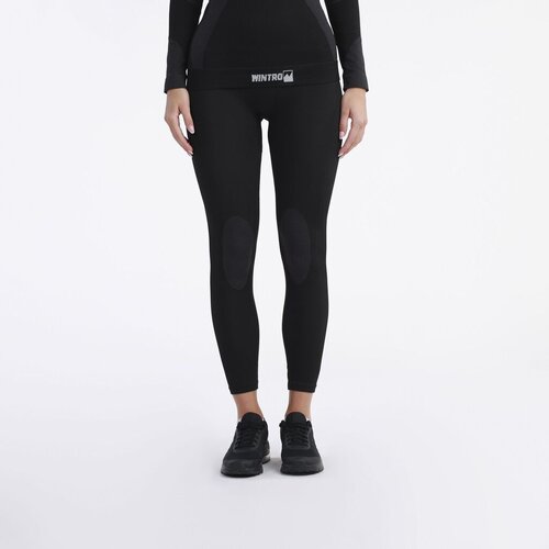 Wintro Ženske ski helanke Underwear pants, Crne Slike