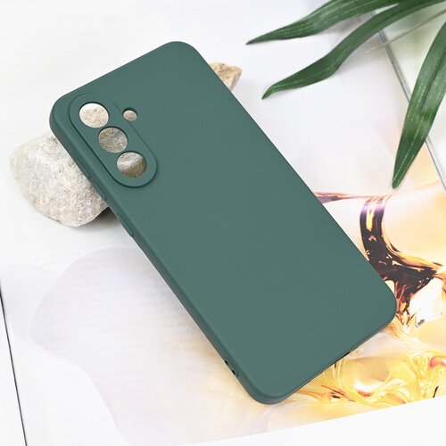 Teracell torbica Soft Velvet za Samsung A566B Galaxy A56 5G tamno zelena Slike