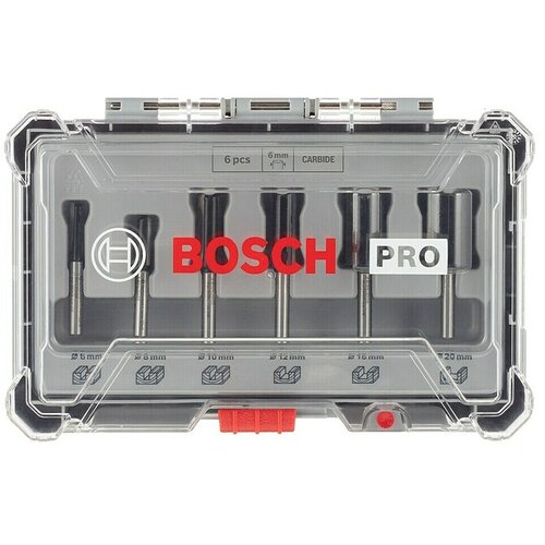 Bosch Set rezkarjev PRO (Premer stebla svedra: 6 mm, 6 -del.) Cene