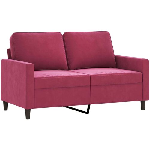  3-dijelni set sofa s jastucima crvena boja vina bar&amp;scaron;unasti Slike