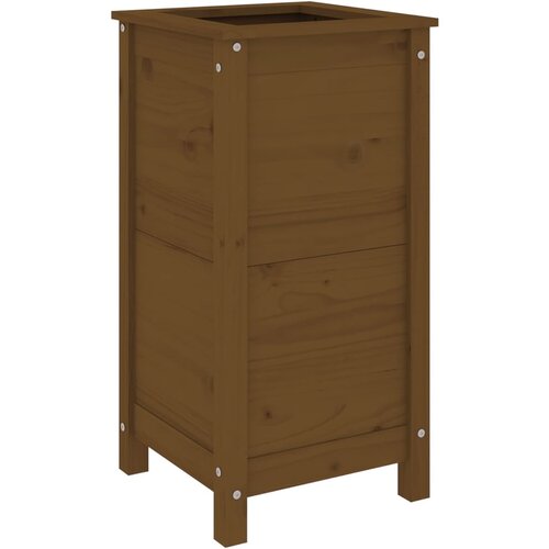  Vrtna sadilica boja meda 40 x 40 x 78 cm od masivne borovine Slike