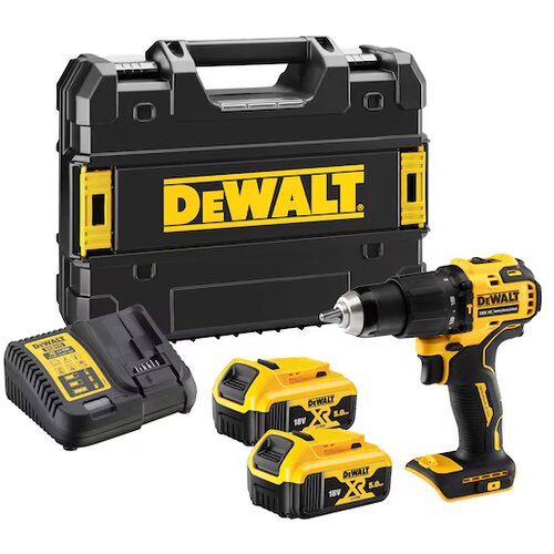 Dewalt DCD709P2T udarna bu&amp;scaron;ilica-odvrtač 18V XR bez četkica 2x5.0Ah Slike