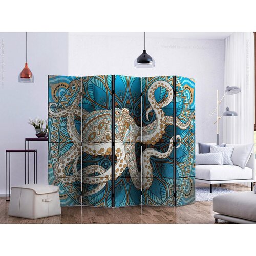 Artgeist Paravan Zen Octopus Ii, 5-Delni, Dvostranski Slike