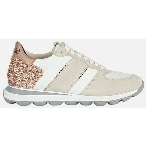 Geox Beige women's sneakers Spherica Vseries A - Women's Cijene