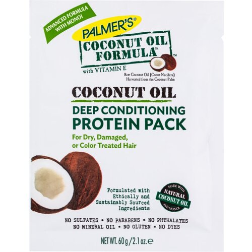 Palmer's Hair Coconut Oil Formula globinsko regeneracijski balzam za suhe in poškodovane lase 60 g Cene