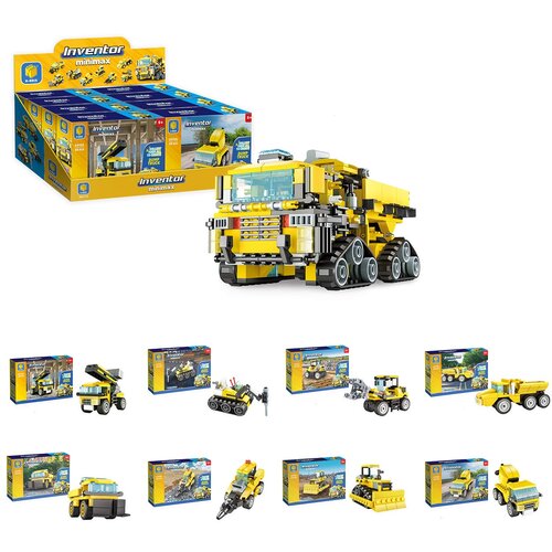 Denis Toys N-Brik mini kockice za slaganje- kamioni, 8 vrsta Slike