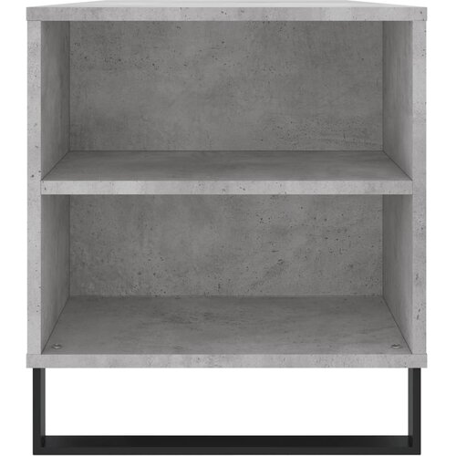  Stolić za kavu boja betona 102x44,5x50 cm od konstruiranog drva Slike