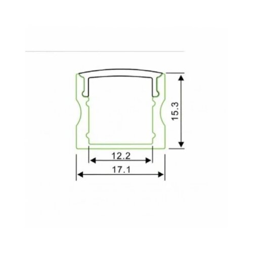  LED PROFIL LL-ALP004-R Slike
