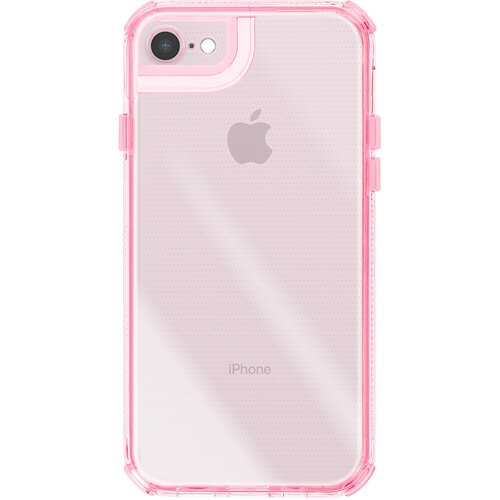 AVIZAR Ovitek za iPhone 7 / 8 / SE 2022, dvomaterialna zasnova, teksturiran, nedrseč, Roza, (5000189398) Cene