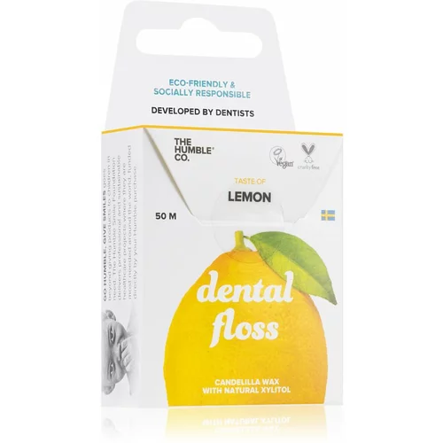 The Humble&Co Dental Floss zobna nitka Lemon 50 ml