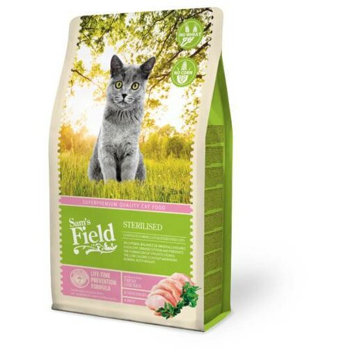 Sams Field hrana za sterilisane mačke adult - sterilized - 6kg + 1.5kg gratis Slike