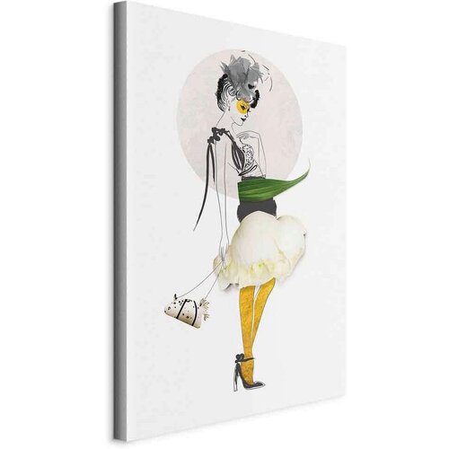 Artgeist Slika Na Platnu Yellow Stocking Slike