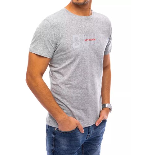 DStreet Light gray RX4726 men's T-shirt Slike