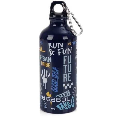 Gabol SKULL ALU boca za vodu | tamno plava | 600 ml Slike