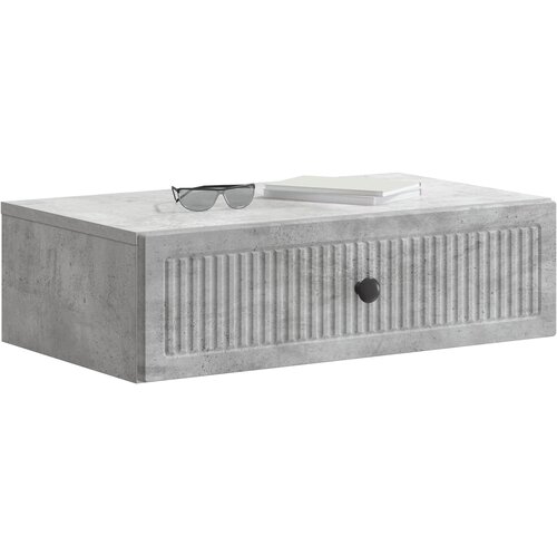 Stolna montirana na zid Betonska siva 59 x 34,5 x 17 cm Slike